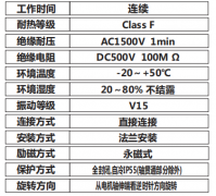 直流低壓伺服電機(jī)規(guī)格書BL60-伺服電機(jī)說明書